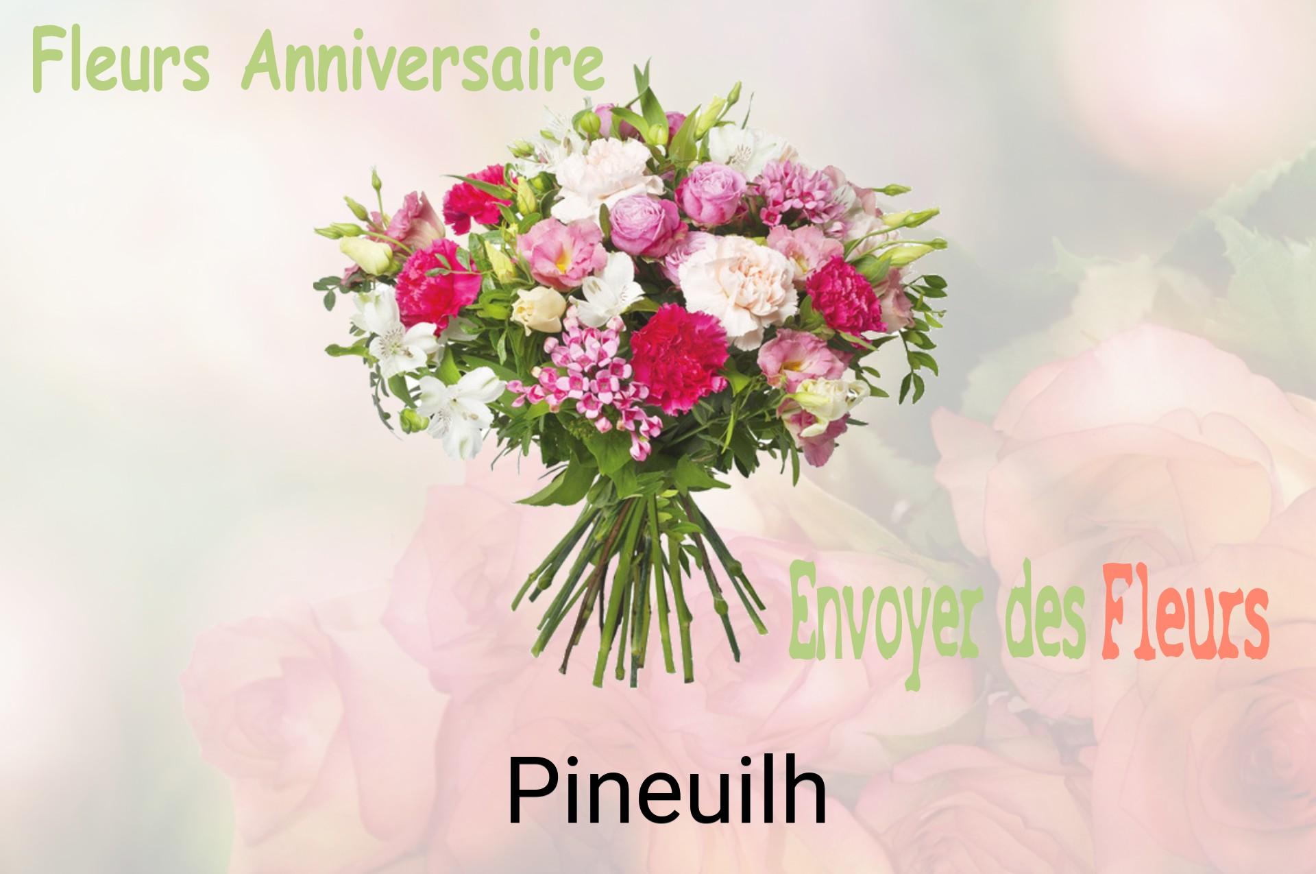 Bouquet de fleurs d’anniversaire livré à Pineuilh